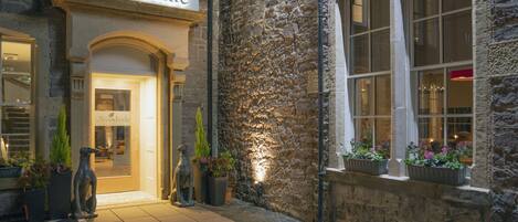 Fassade der Unterkunft