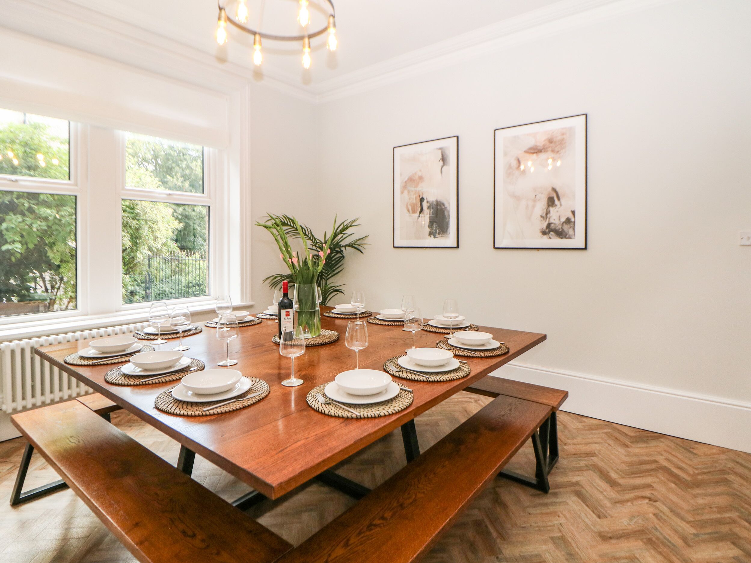 Refrigerador, lavavajillas, tetera/pava eléctrica, tostadora