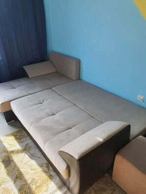Apartment | 1 Schlafzimmer, Bügeleisen/Bügelbrett, kostenloses WLAN, Bettwäsche