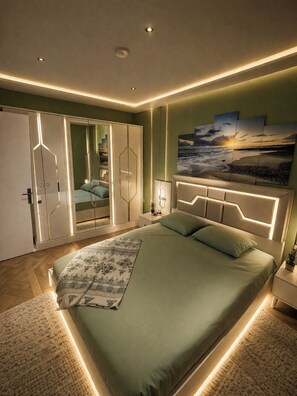 1 bedroom, iron/ironing board, free WiFi, bed sheets - Nautilus Club, lux Apartment Sunny Beach Bulgaria (Sunny Beach)