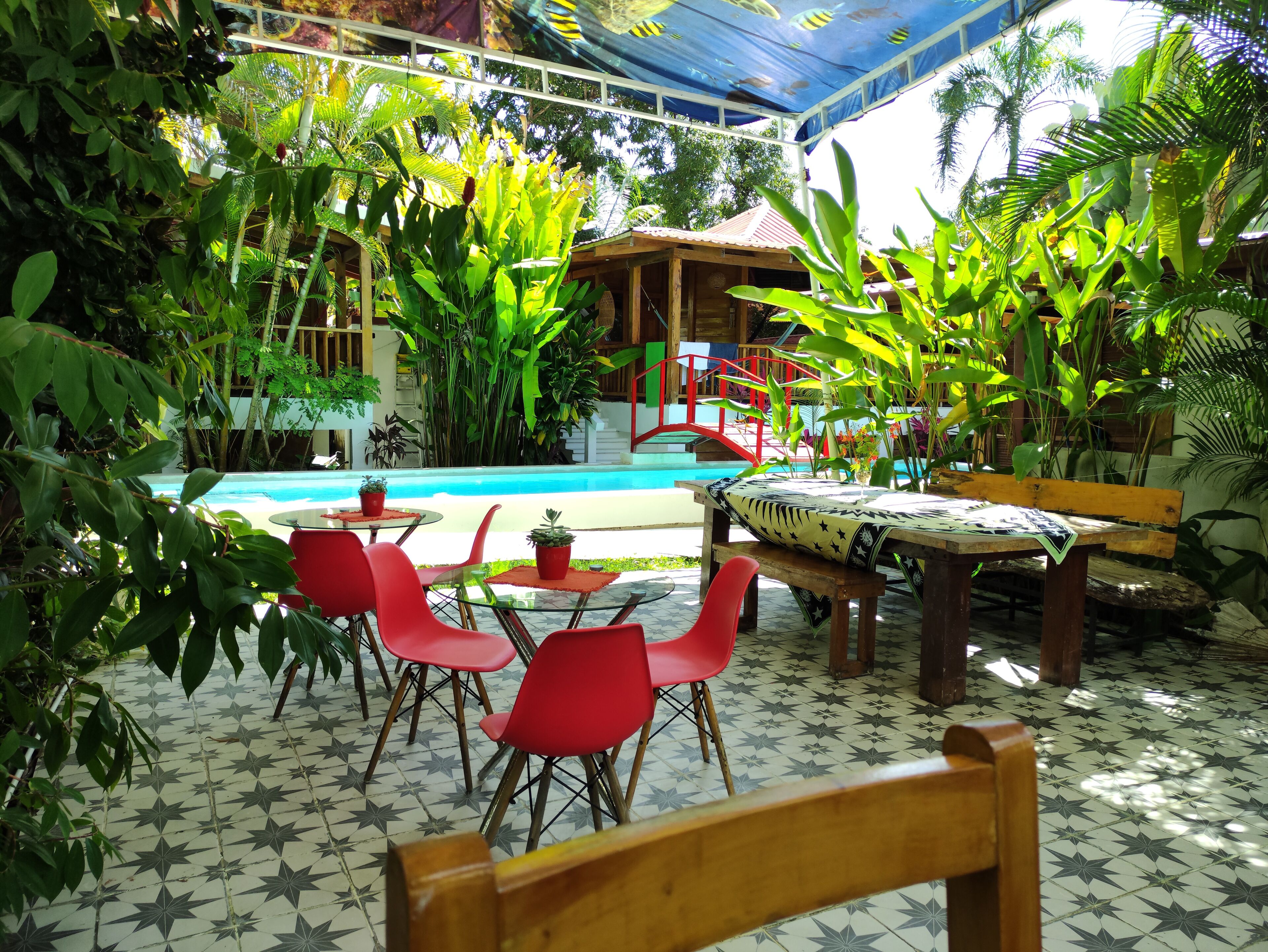 Fassade der Unterkunft