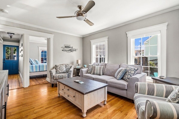 Smart-tv en een kantoor