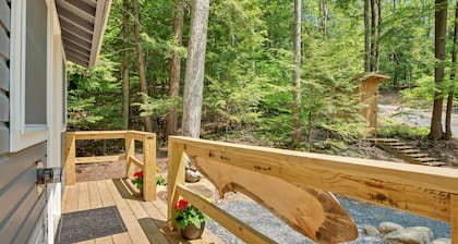 Cozy Cottage overlooking stream on 60 acres