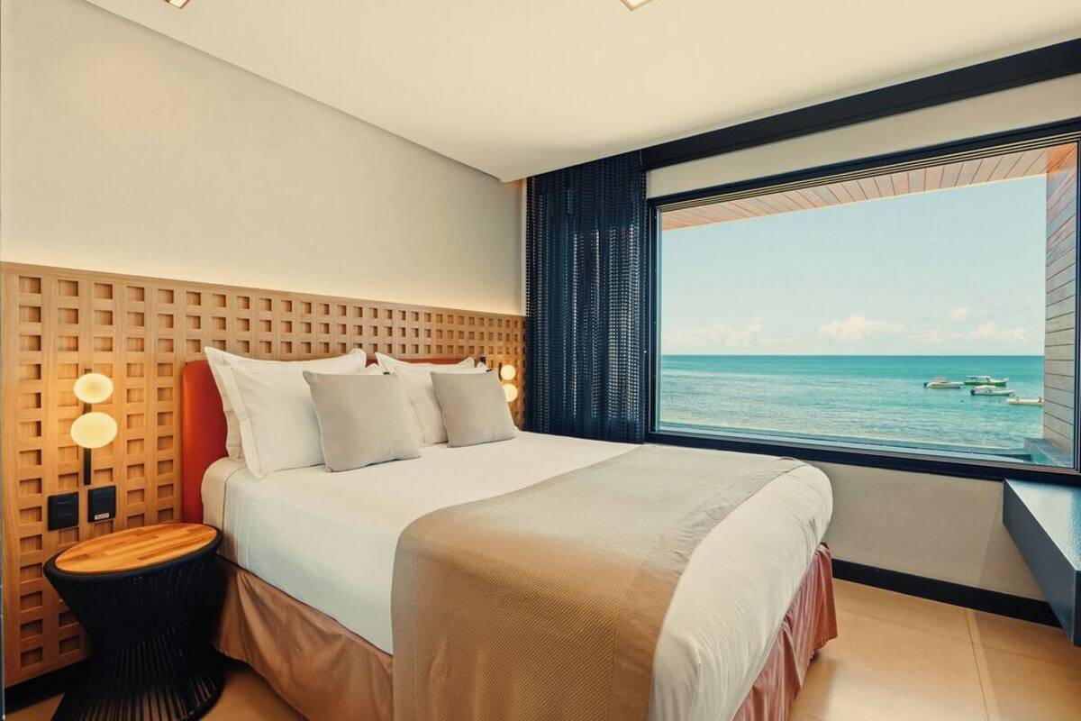 Quarto Luxo Vista Mar com Piscina Particular
