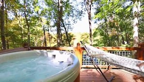 Bain à remous extérieur