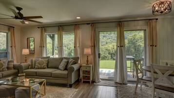 TV connectée, cheminée