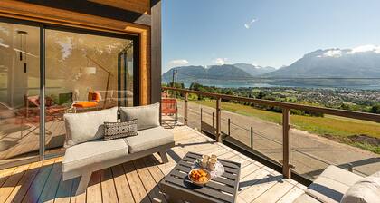 Annecy happy lodge duplex 9 pers vue lac jacuzzi