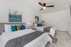 2 habitaciones, wifi gratis y ropa de cama