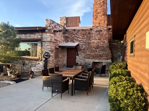 1928 Historic Dude Ranch Stone Lodge Home