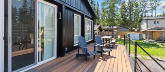 Beautiful Modern Lakehouse with partial lake view