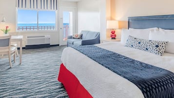 Studio Suite, 1 King Bed with Sofa bed, Ocean View | In-room safe, laptop workspace, iron/ironing board, free WiFi