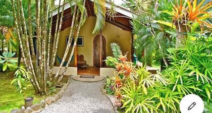 Casa Riviera- Walk to surf, tropical gardens, river access
