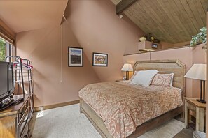 1 chambre, bureau, Wi-Fi, draps fournis