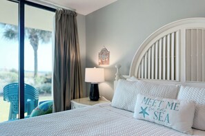 2 bedrooms, iron/ironing board, WiFi, bed sheets - Seaside 4108- Direct Gulf Front Unit, Charming First Floor Location, Tons of Family Amenities (Orange Beach)