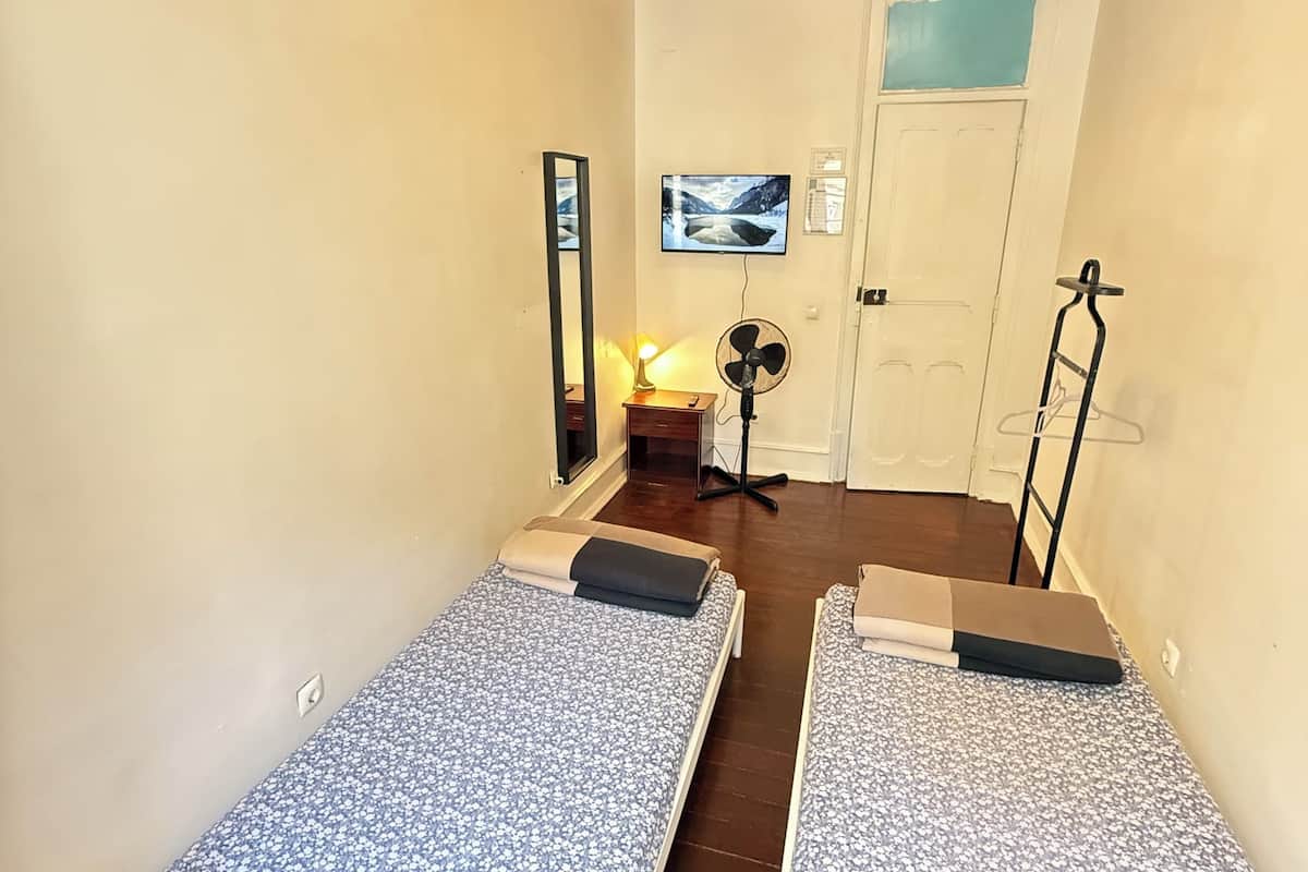 Basic Twin Room, 2 Single Beds | Free WiFi, bed sheets
