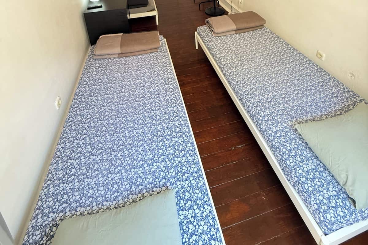 Basic Triple Room, 3 Single Beds | Free WiFi, bed sheets
