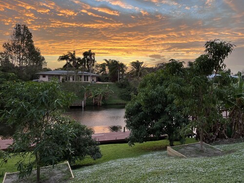 Waterfront property. Close to beaches and downtown. 