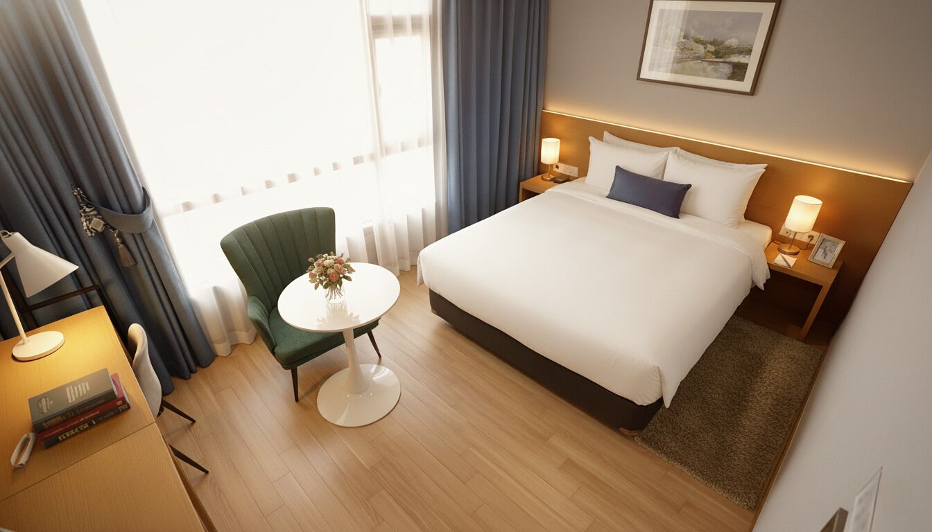 슈페리어 더블 시티 | 객실 내 금고, 암막 커튼, 방음 설비, 무료 WiFi