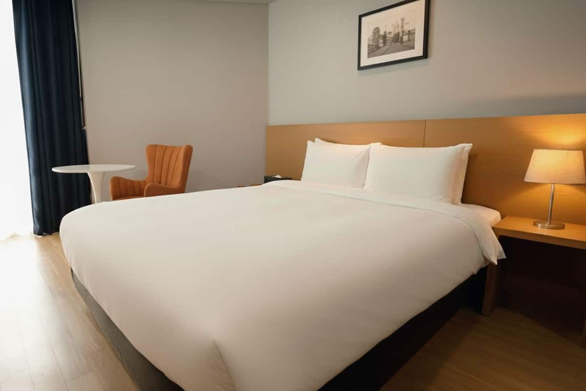 Deluxe Double City | In-room safe, blackout drapes, soundproofing, free WiFi