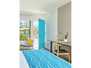 Premium bedding, pillow-top beds, in-room safe, desk
