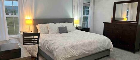 4 chambres, fer et planche Ă repasser, Wi-Fi, literie fournie