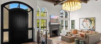 Resort‑style retreat w/heated pool & hot tub