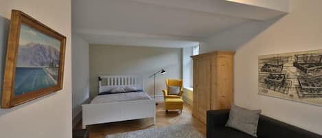 1 Schlafzimmer, Bügeleisen/Bügelbrett, kostenloses WLAN, Bettwäsche