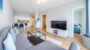 Living area - Apartamenty Sun & Snow BLUE II (Sarbinowo)