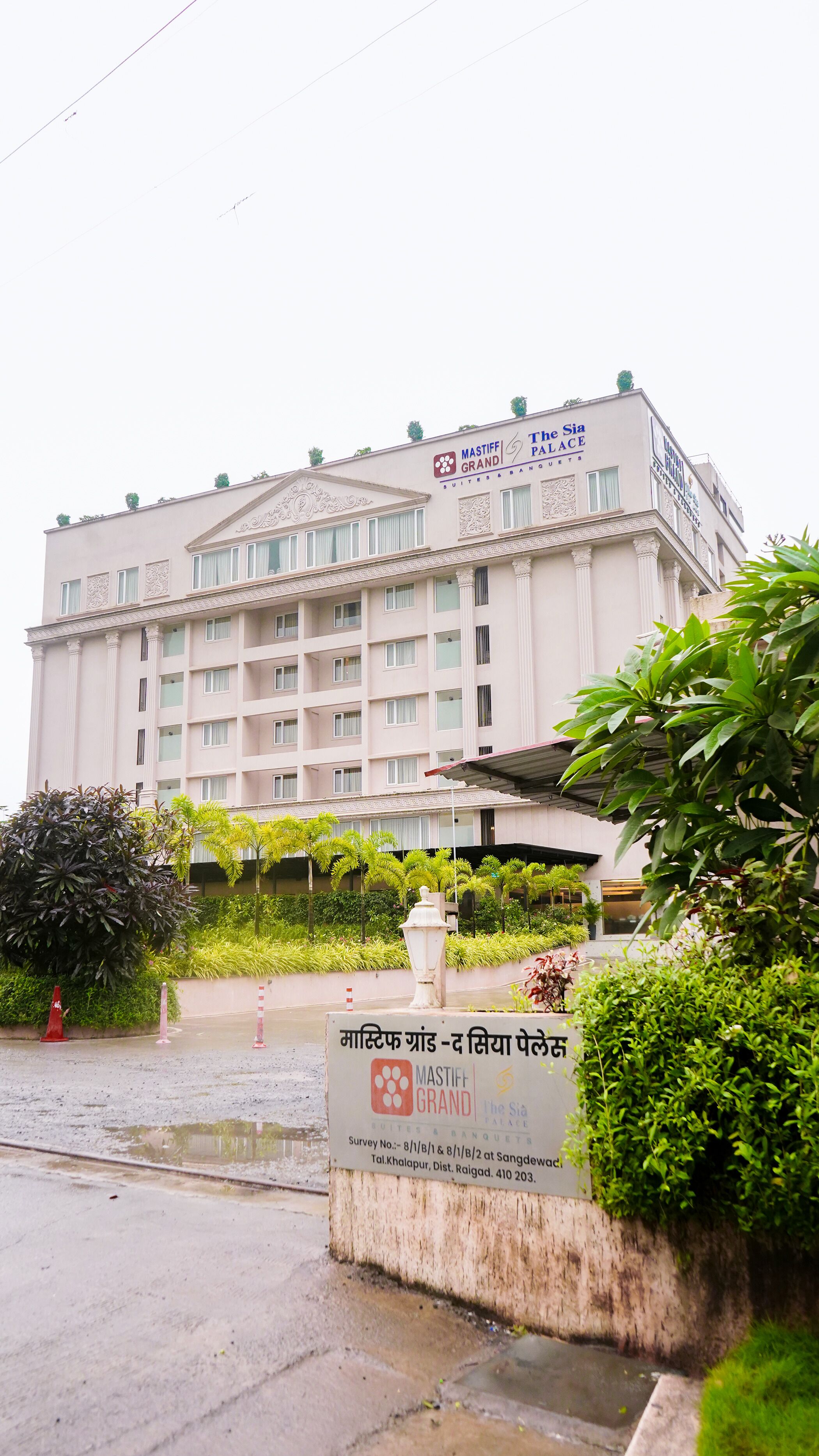 Fachada del alojamiento