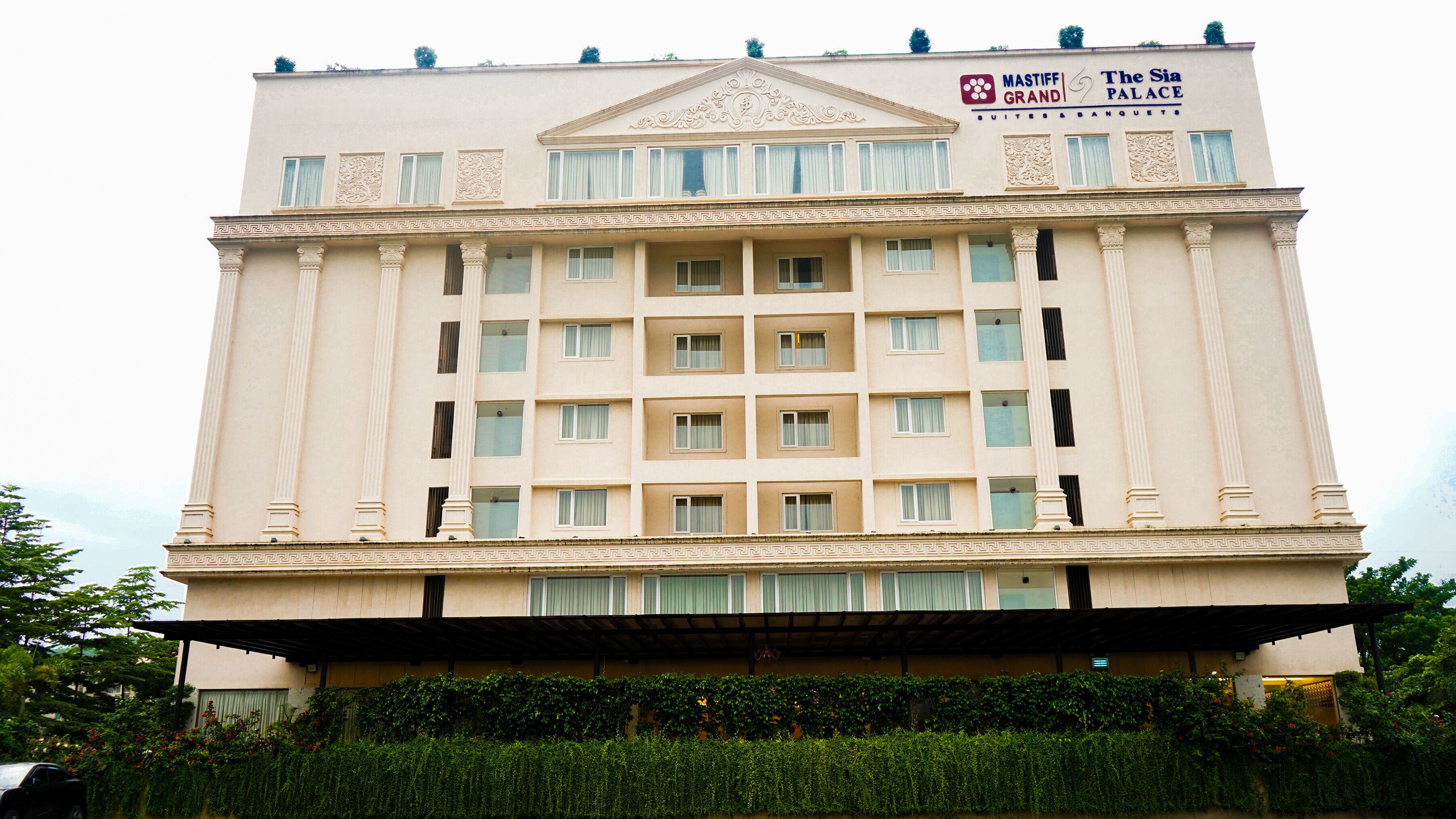 Fachada del alojamiento