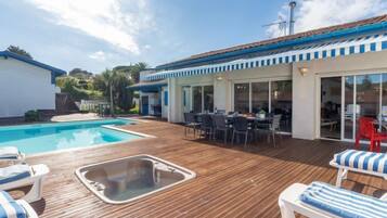 Piscine chauffée