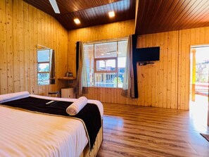 Chambre Double Familiale, 2 chambres, vue piscine