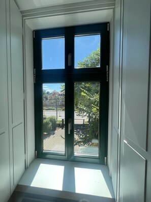Design-Doppelzimmer (CPHcomfy) | Blick auf die Stadt