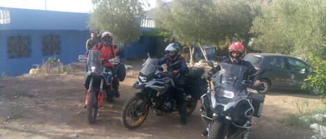 Overnattingsstedets uteområder