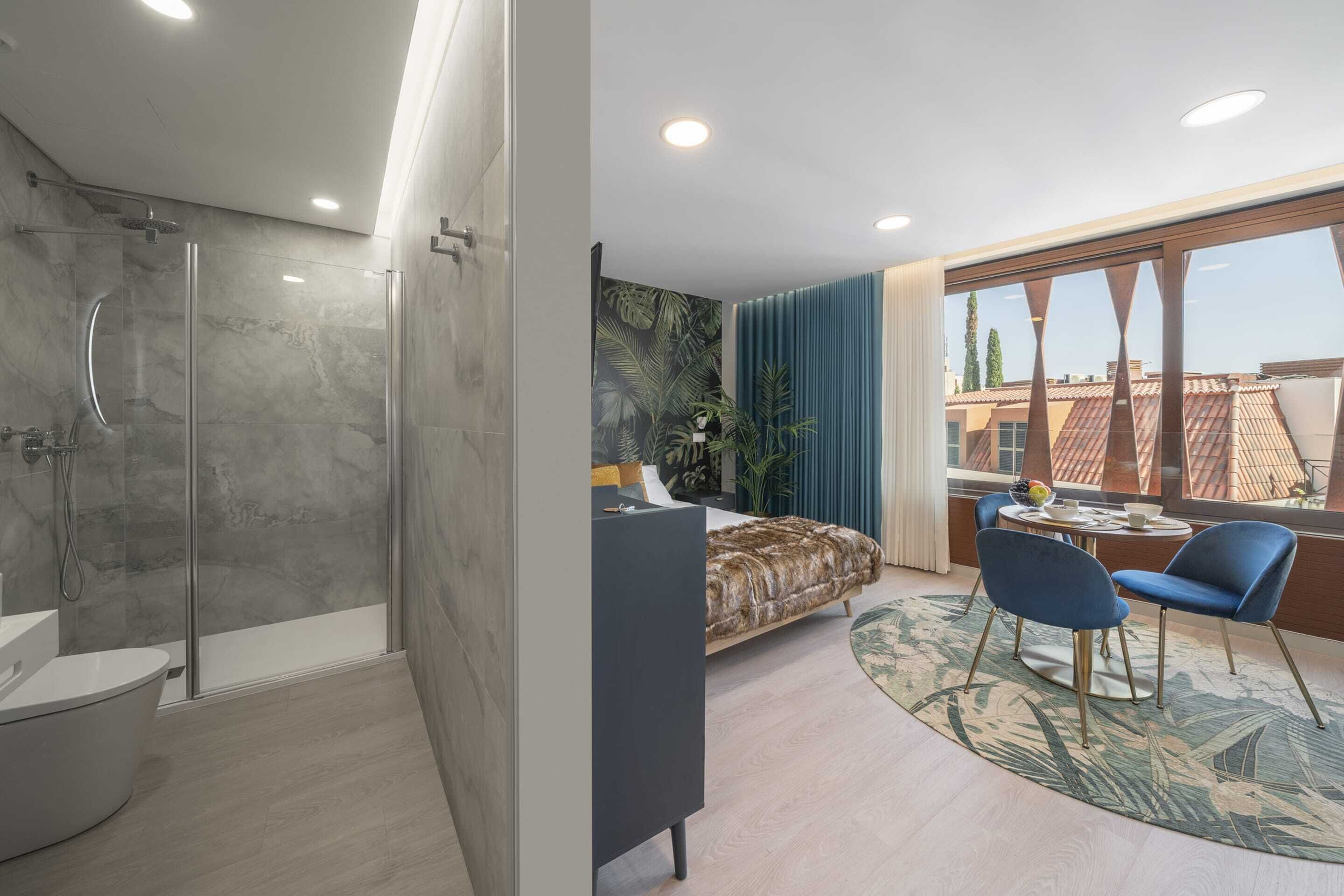 City-Studio, Nichtraucher | Badezimmer | Dusche, Haartrockner, Handtücher, Seife
