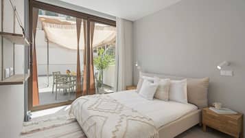 Departamento de diseñador, 1 cama Queen size y sofá cama | 7 habitaciones, escritorio y espacio para trabajar con laptop