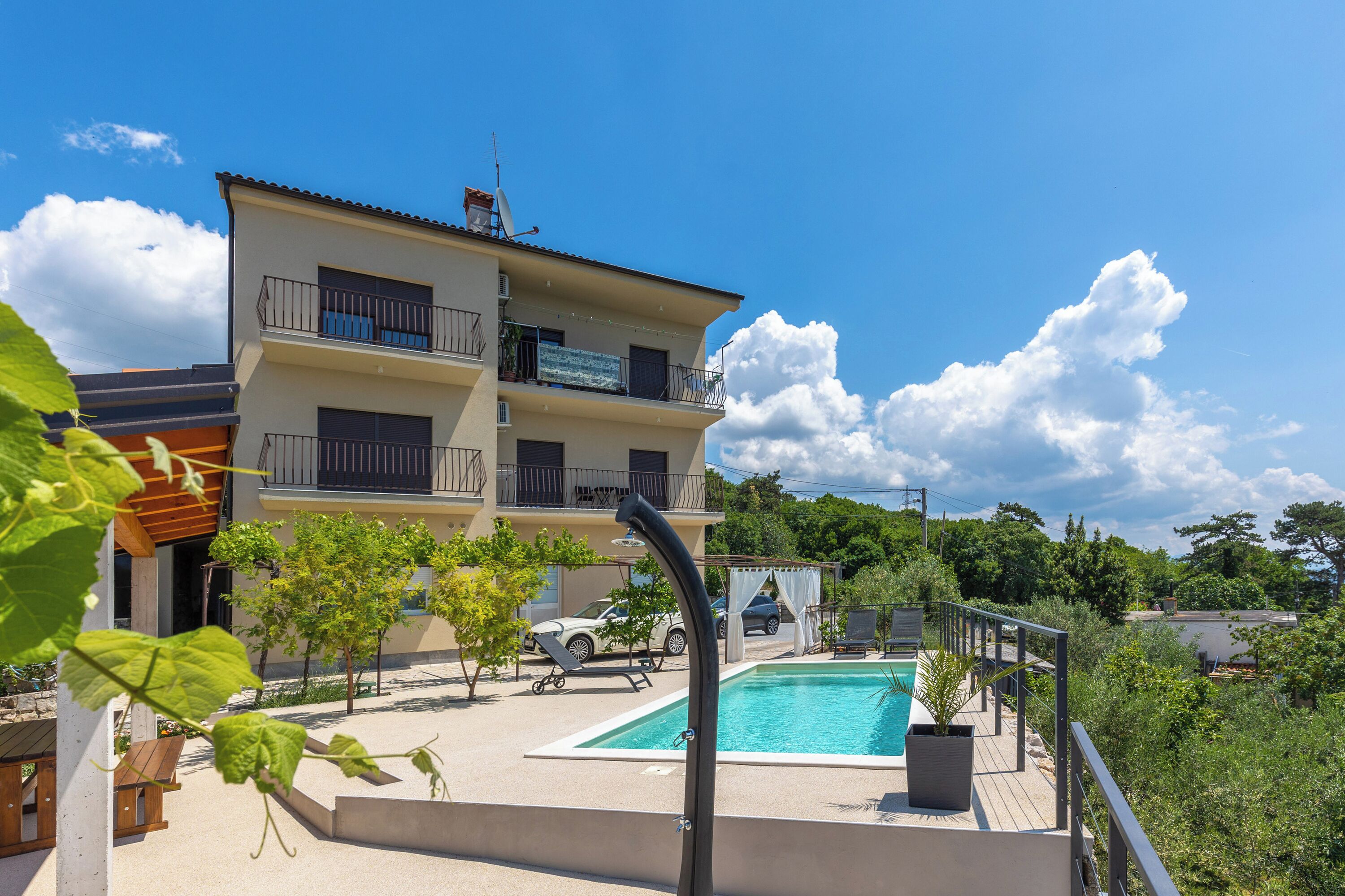 Seasonal outdoor pool