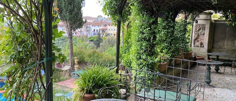 Vue sur le jardin