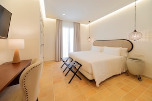 Egyptian cotton sheets, premium bedding, down comforters - Albariza Hotel Boutique (Sanlucar de Barrameda)