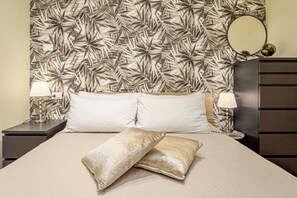 2 多间卧室、熨斗/熨衣板、免费 WiFi、床单