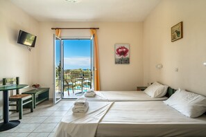 Free WiFi, bed sheets - Studio Apartment "Anemona 4" with Shared Pool & Wi-Fi (kefalonia)