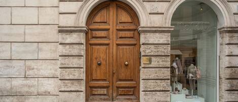 Façade de l’hébergement