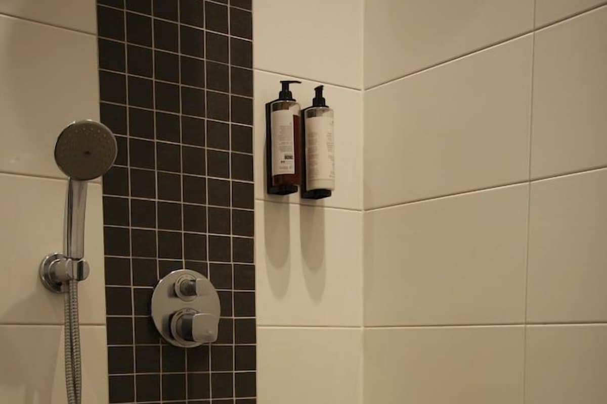 Bathroom | Shower, free toiletries, hair dryer, soap