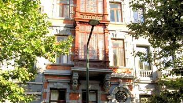 Voorkant van accommodatie