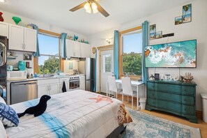 Condo, 1 Bedroom | 1 bedroom, laptop workspace, iron/ironing board, cribs/infant beds