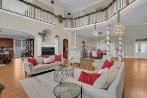 Smart TV, DVD player, foosball, table tennis