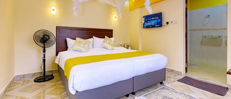 1 bedroom, blackout curtains, free WiFi