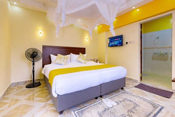 1 bedroom, blackout curtains, free WiFi