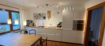 Vacation home with Harle view, quiet and centrally located