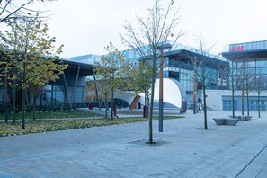 Fachada de la propiedad